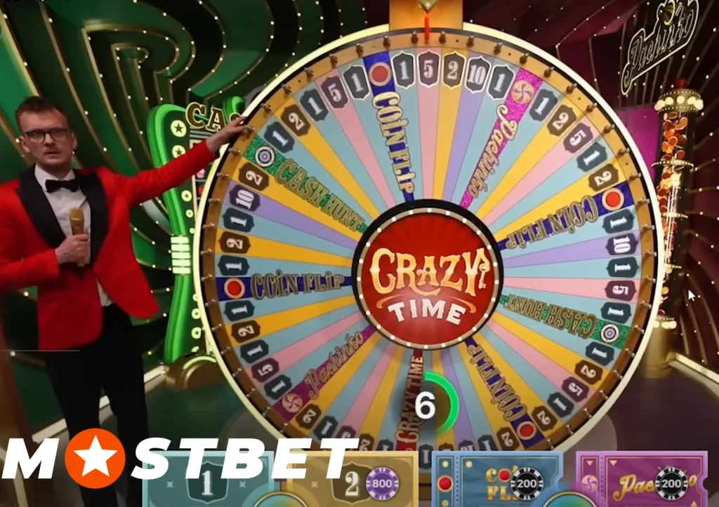 Mostbet Crazy Time Live